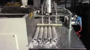 鄧氏ds a400鋁管材切割機(jī)操作方法